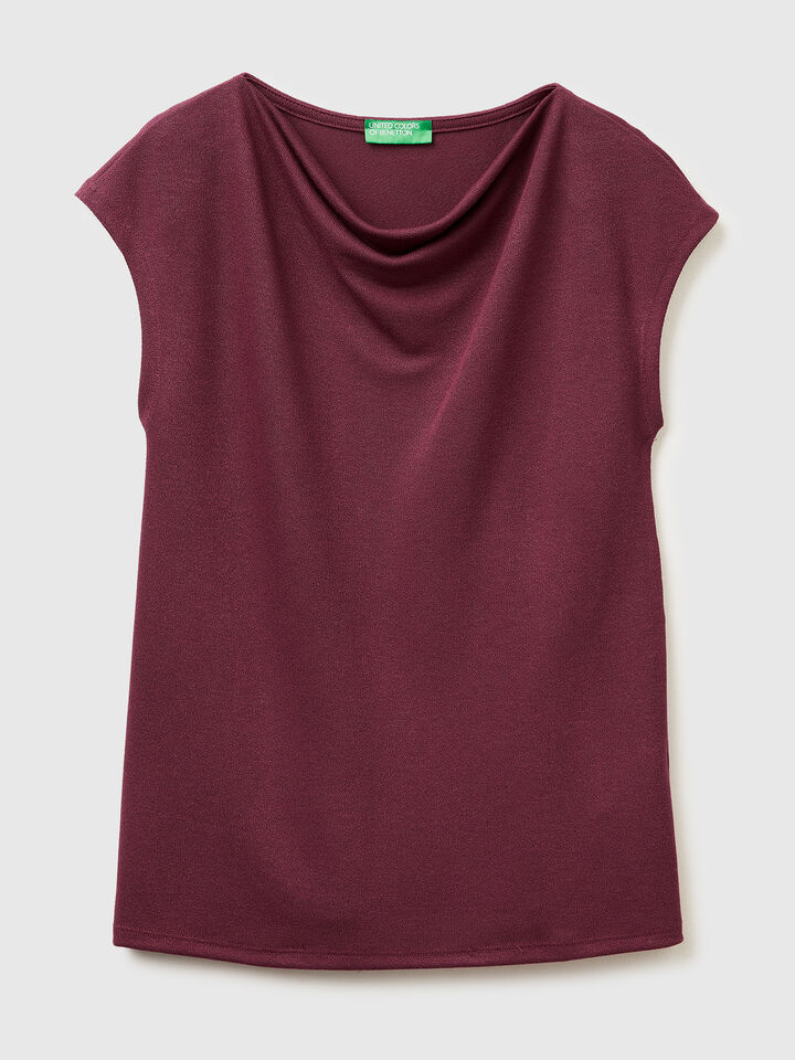 SLEEVELESS SWEATER Women image number 5